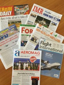 AeroIndia 2017 in the press
